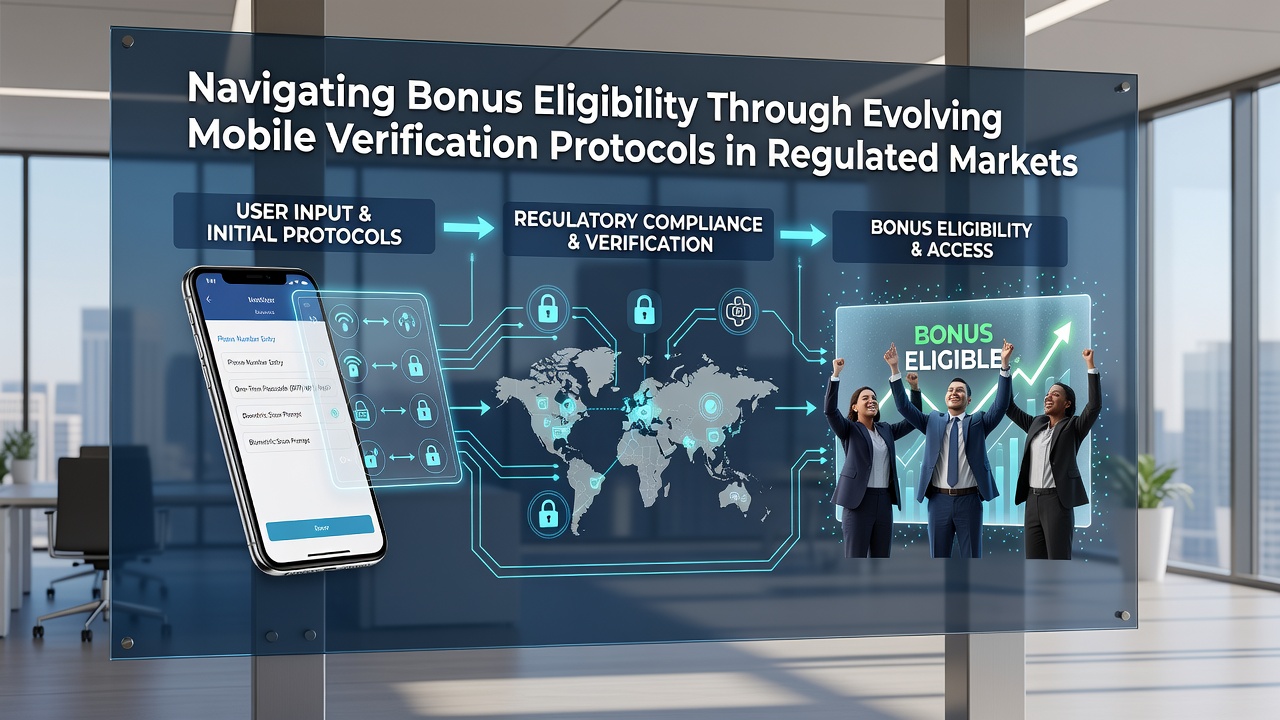 User interface showing bonus eligibility check via mobile protocol