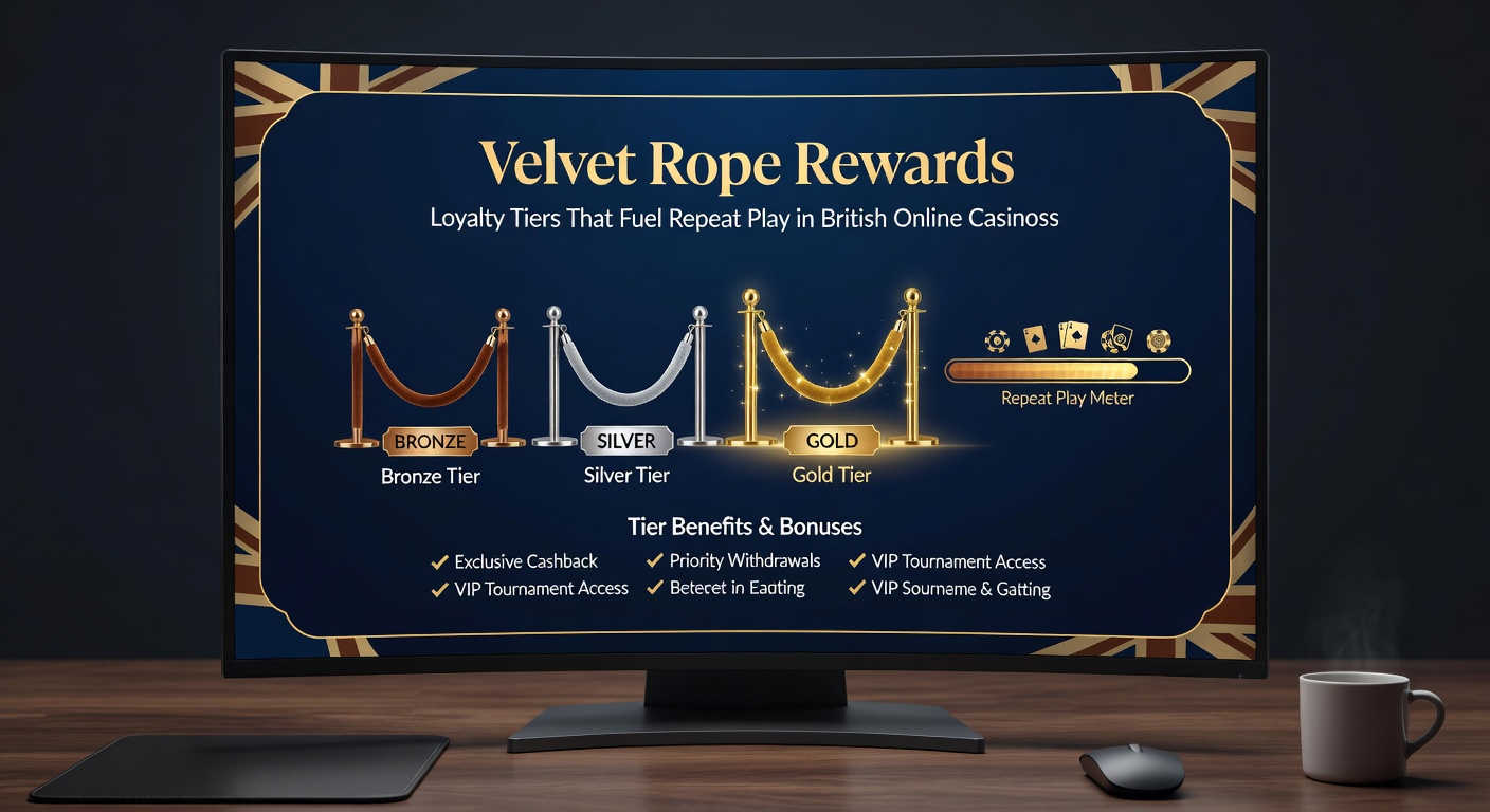 Screenshot of a casino loyalty dashboard displaying tier progress bar, points balance, and upcoming rewards